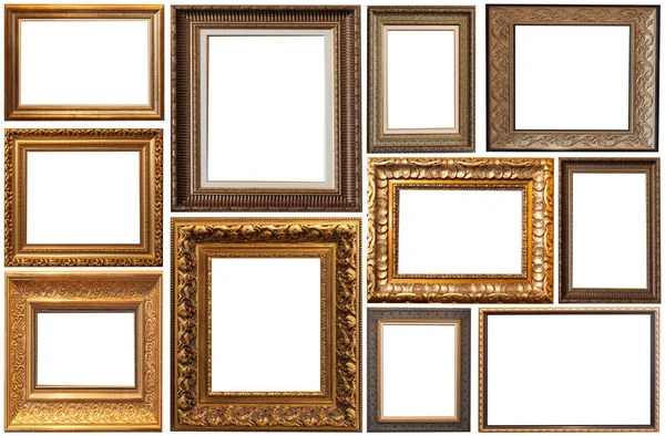 Frames geïsoleerd op wit — Stockfoto