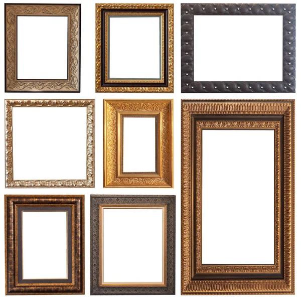 Frames isolated on white — Stock Photo, Image