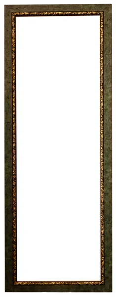 Frame Baguette Geïsoleerd Decor Goud Vintage Interieur — Stockfoto