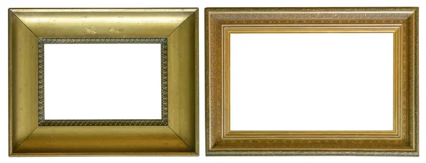 Frames Paintings Gold Antique Antiquity Museum — Stock Photo, Image