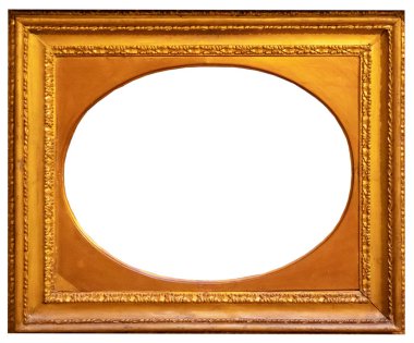 Resim çerçevesi izole edilmiş iç mimari