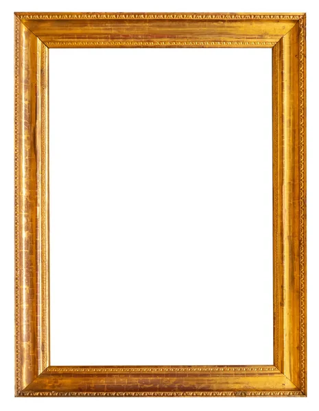 Photo Antique Picture Frame Isolated White Background — Stock Photo, Image