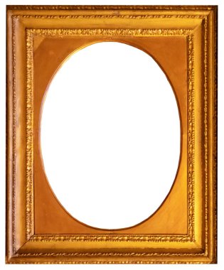 Görüntü çerçevesi izole edilmiş, klasik sanat eseri.