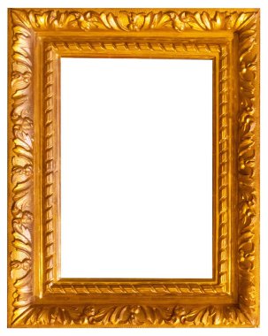 Görüntü çerçevesi izole edilmiş, klasik sanat eseri.