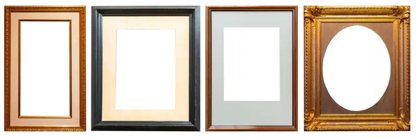 Gold Retro Antique Picture Frames — Stock Photo, Image