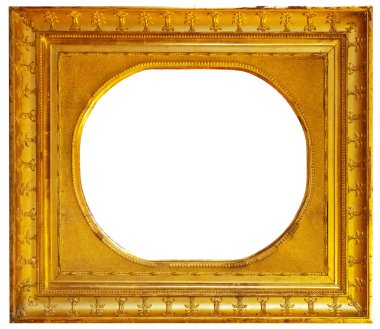 Görüntü çerçevesi izole edilmiş, klasik sanat eseri.