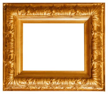 Görüntü çerçevesi izole edilmiş, klasik sanat eseri.