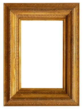 Görüntü çerçevesi izole edilmiş, klasik sanat eseri.