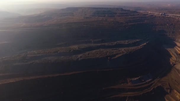 Taş Ocağı Maden Endüstrisi Hava Fotoğrafçılığı — Stok video
