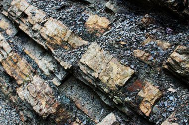 Arka plan açık havada Carpath taş Dağları'nın