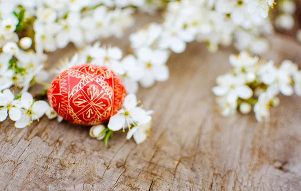 Великдень Прикрашати Святковий Стіл Гобеленами Українська Традиція — стокове фото