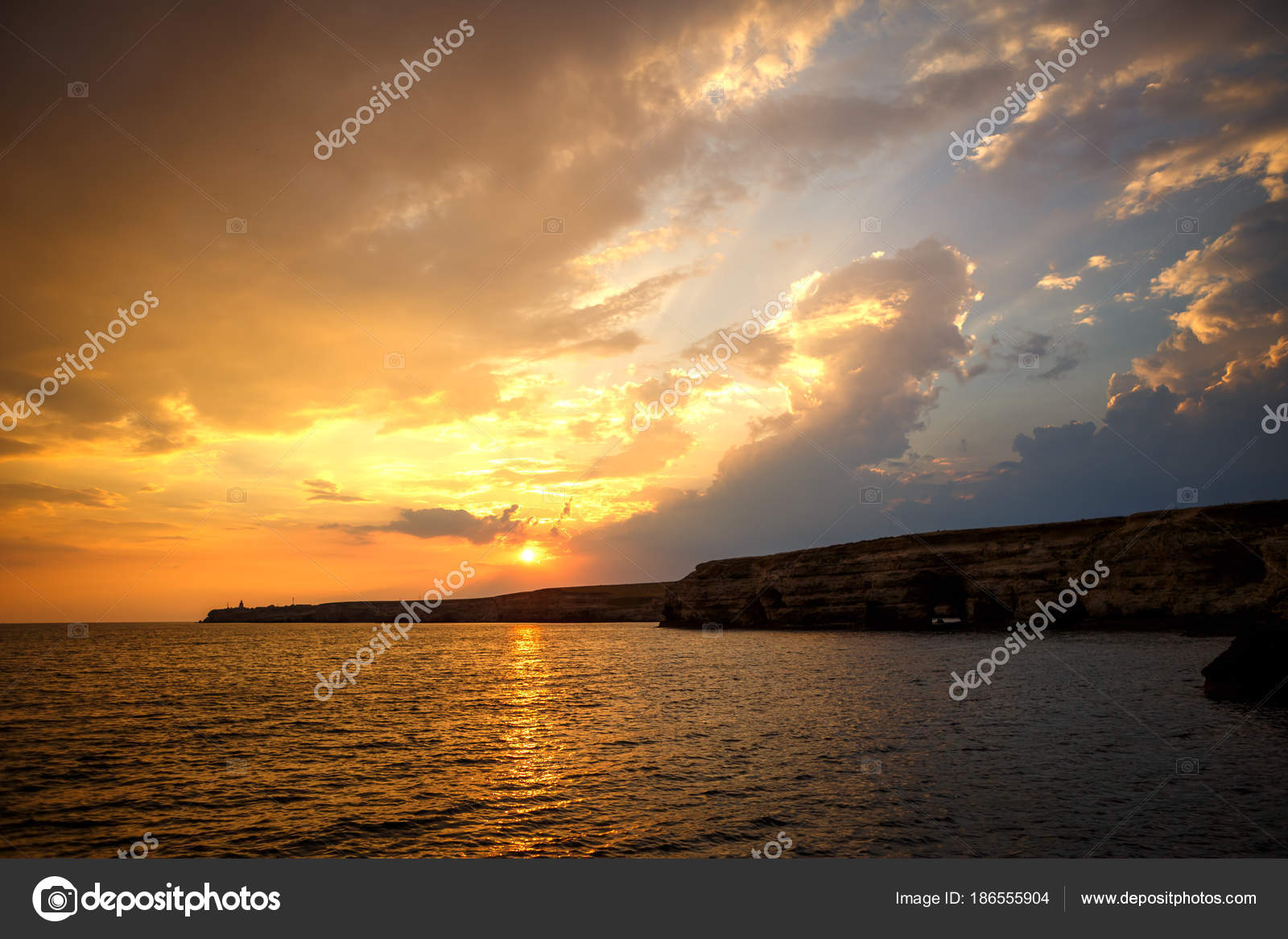 Coucher Soleil Sur Mer Coucher Soleil Lever Soleil Avec Les