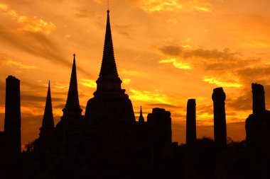 Wat Phra Sri Sanphet, Ayutthaya silüeti