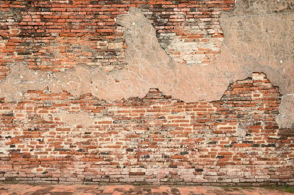 brick wall of temple