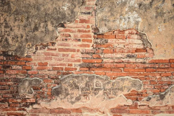 Brick wall of temple — Stock Photo, Image