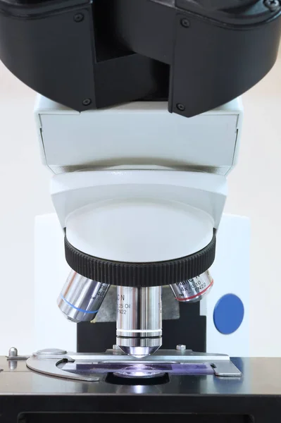 Close up shot of microscope — Stock Photo, Image