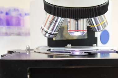 mikroskop atış kapatın 