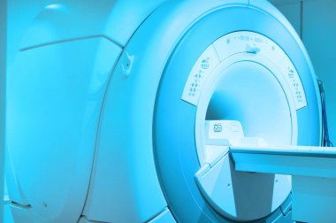 MRI scanner room  clipart