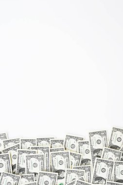 Beyaz arka plan üzerinde izole banknot 