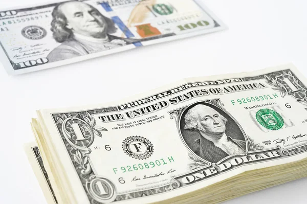 Banknote isolated on white background — Stock Photo, Image
