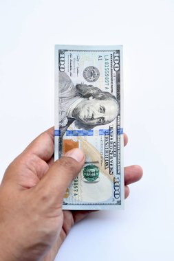 banknot yandan yakın çekim