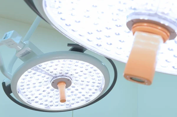 Two Surgical Lamps Operation Room — Stock Photo, Image