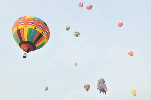 Chiang Rai Fevereiro Tailândia 2018 Singha Park International Balloon Fiesta — Fotografia de Stock