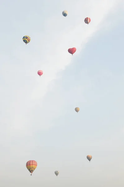Chiang Rai Thaiföld Február 2018 Singha Park Nemzetközi Balloon Fiesta — Stock Fotó