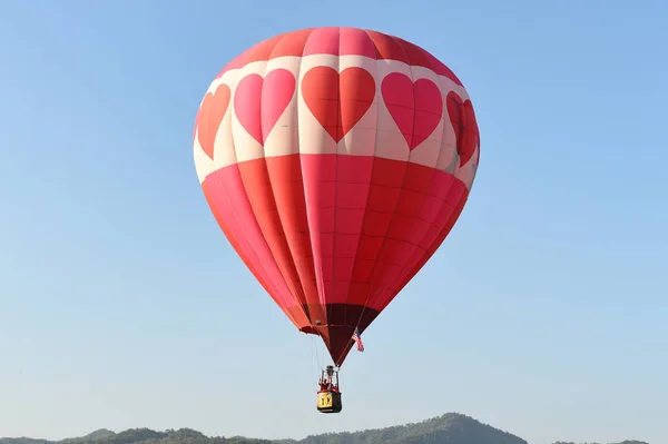 Chiang Rai Tailandia Febrero 2018 Singha Park International Balloon Fiesta — Foto de Stock