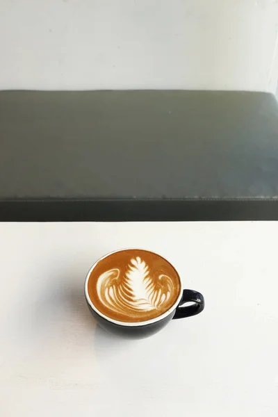 Secangkir Seni Latte — Stok Foto