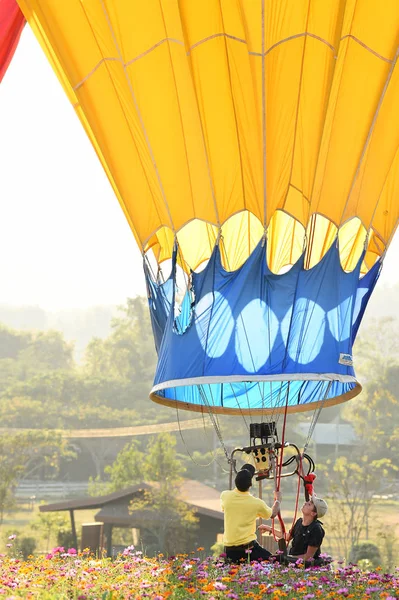 Chiang Rai Thailand Februar 2018 Singha Park Internationales Ballonfest 2018 — Stockfoto