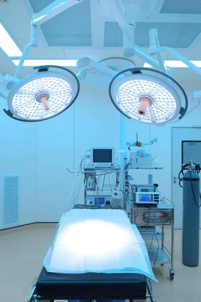 Equipment Medical Devices Modern Operating Room Take Art Lighting Blue — Stock Photo, Image