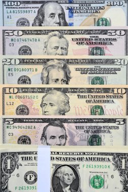 arkaplan için banknotu kapat