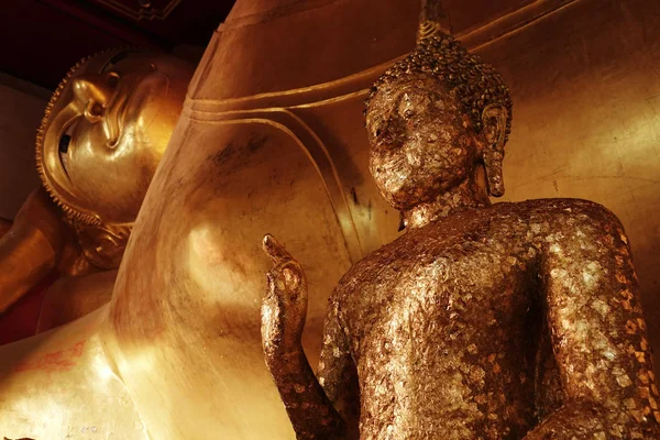 Goldene Buddha Statue Thailand — Stockfoto