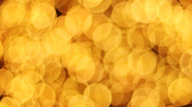 Güzel sarı bokeh 'in soyut arkaplanı