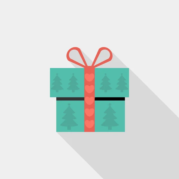 Kerstcadeaudoos — Stockvector