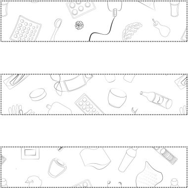  Şekiller üzerinde tıbbi paternler