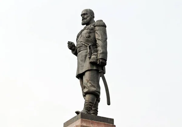 Пам'ятник елегантний Олександра Iii — стокове фото