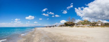 Calabria kıyısındaki Roccella Jonica şehri