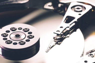 Sabit disk sürücü kapatma görünümü.