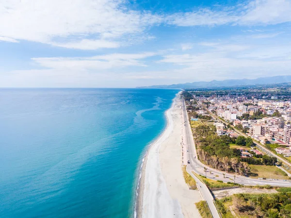 Luftaufnahme Der Stadt Locri Kalabrien — Stockfoto