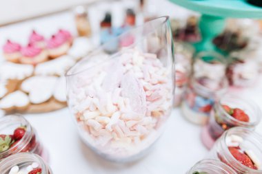 Lezzetli düğün Resepsiyon çikolata  