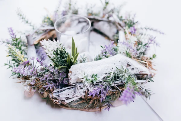 Hand Made Wedding wreath — Stock Photo, Image