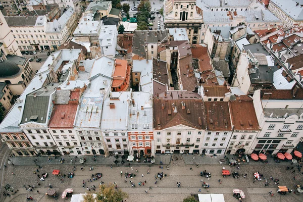 Krásný Lvov shora — Stock fotografie