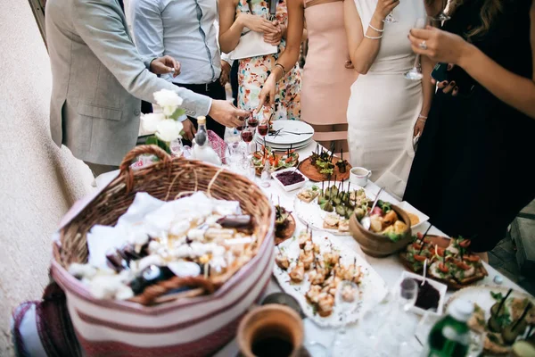 Invitados a la celebración de la boda — Foto de Stock