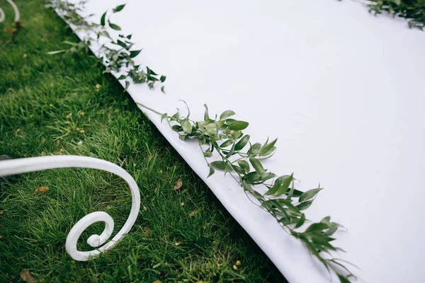 Dekorasi upacara pernikahan — Stok Foto