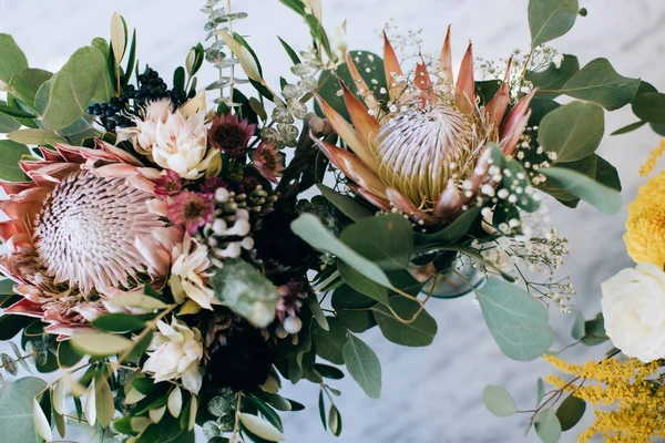 Bunga Pernikahan Yang Indah Dekorasi — Stok Foto