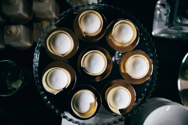 Düğün yemek için hazır çikolata