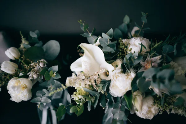 Prachtige Bruiloft Bloemen Decoratie — Stockfoto