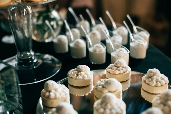 Barra Caramelo Servido Para Cena Boda —  Fotos de Stock